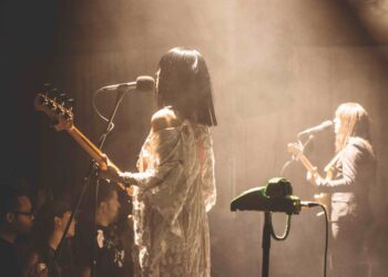 Khruangbin performing in Texas - shot by Clint young, lone sound magazine
