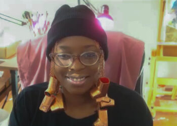 Dawn Okoro during her interview on the Lone Sound podcast