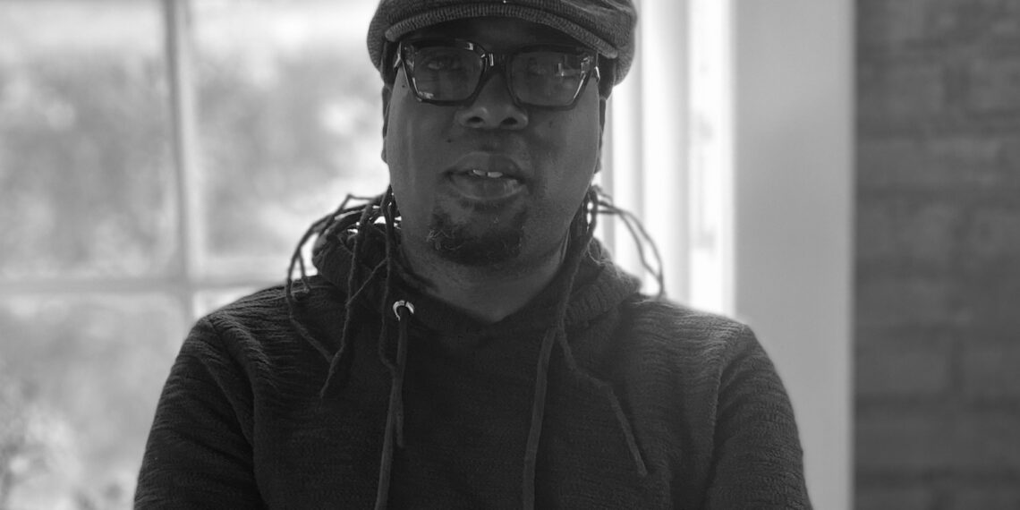 Robert "sput" sea right in Dallas, 2022. photo by jaimie siegle